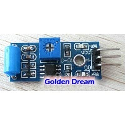 Sensor getaran untuk alarm motor mobil gempa bumi maling module SW 420 tipe NC