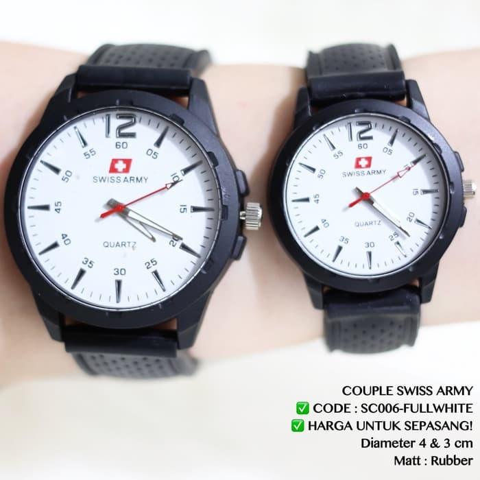 Jam tangan couple swis army