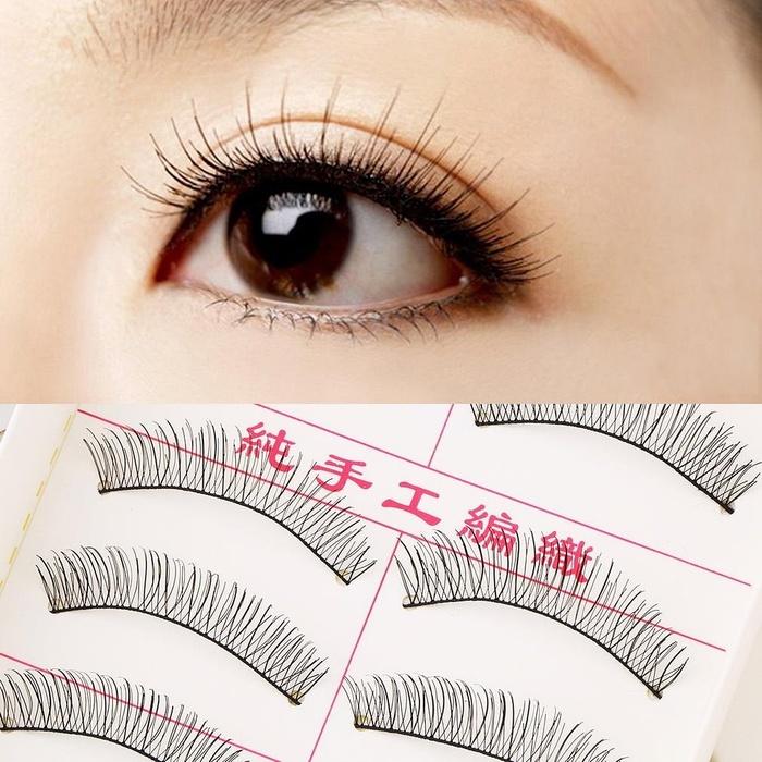 Bulu Mata Natural Cindy 10 Pasang Ringan Halus Eye Lashes Make Up MakeUp Made in Taiwan