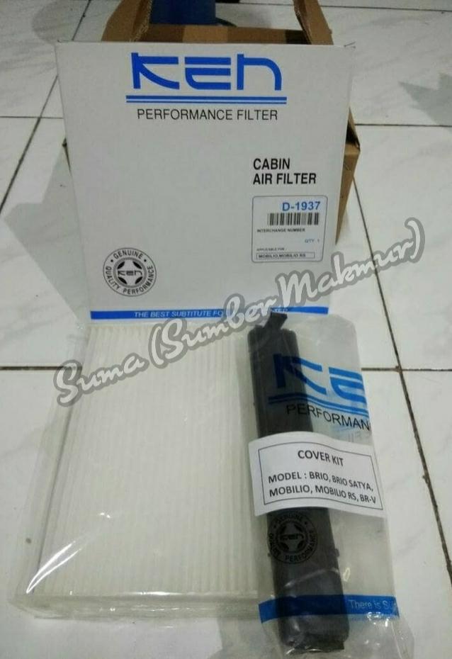 Promo filter kabin / filter Ac + coverkit Honda Mobilio,Brio,BRV,HRV,Feed Original
