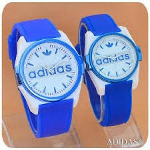Jam Tangan Couple Adidas Fashion Rubber Strap