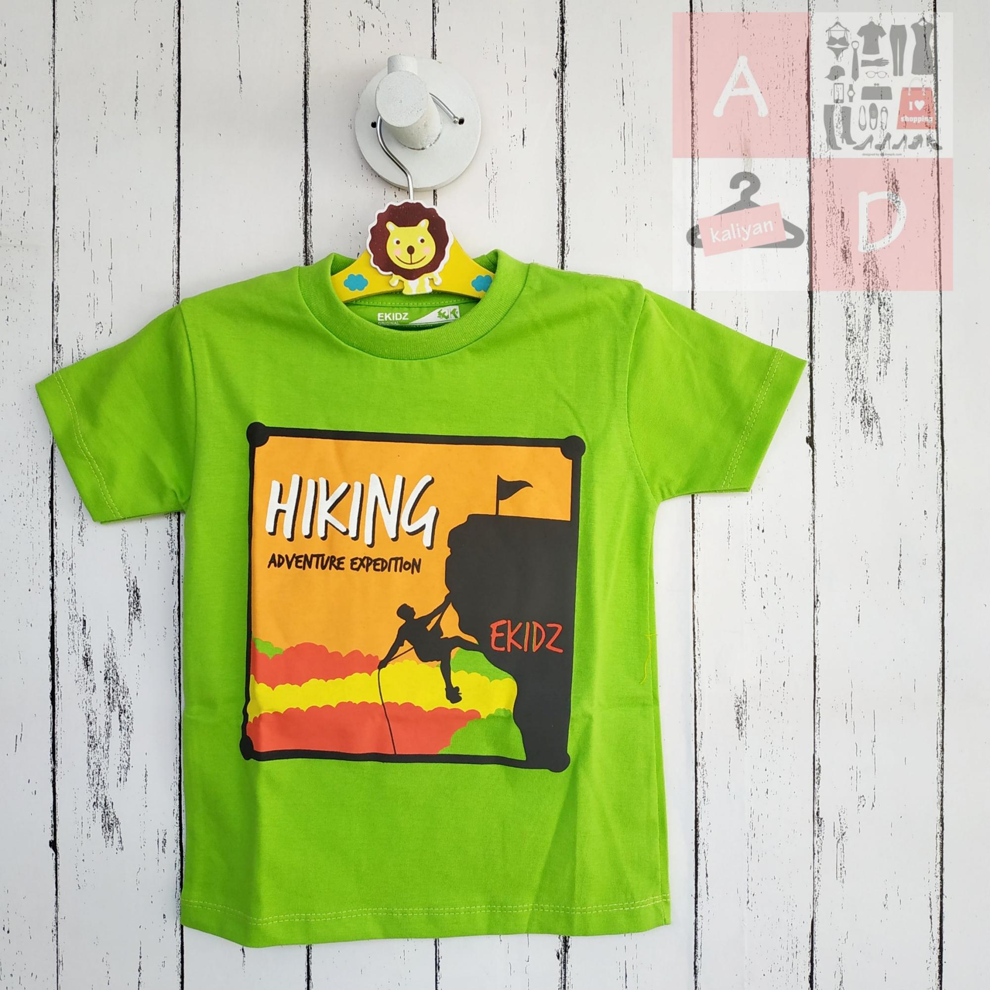 Kaos Anak Premium EKIDZ Hiking Series Baju Anak Terbaru
