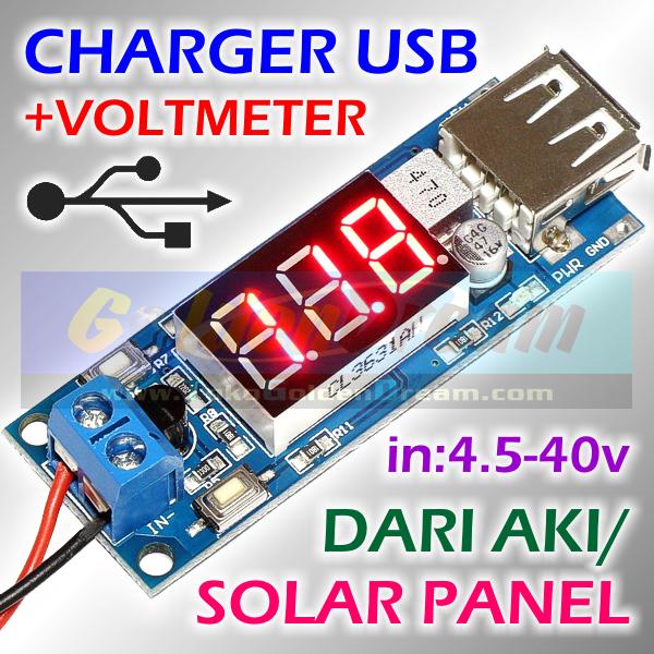 Charger USB HP di Sepeda Motor fast charge iphone ipad smartphone android blackberry mp3 player radio genzatronik