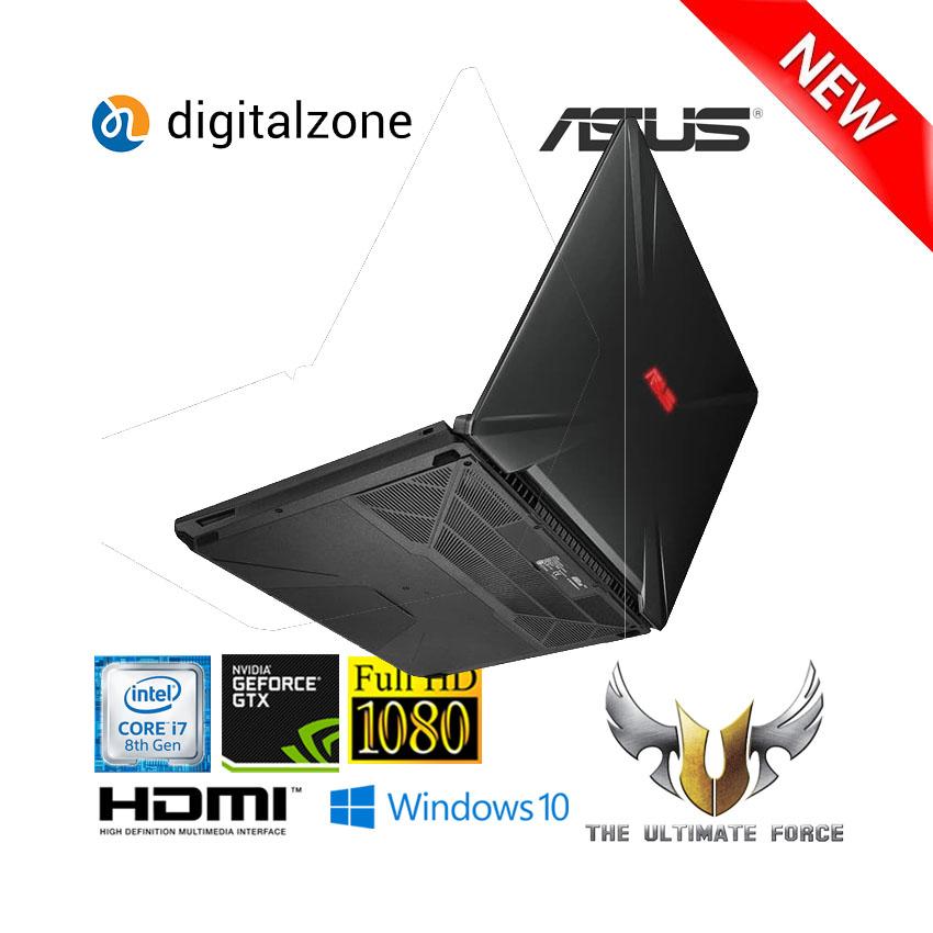 ASUS TUF FX504GD - Core I7 8750H - 8GB - 1TB - GTX1050 4GB - W10 - 15.6 Inch IPS