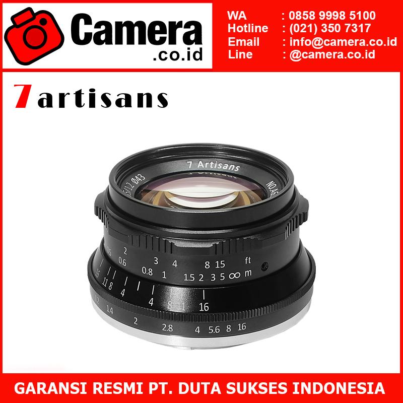 7ARTISANS 35mm f/1.2 for Fuji FX Black