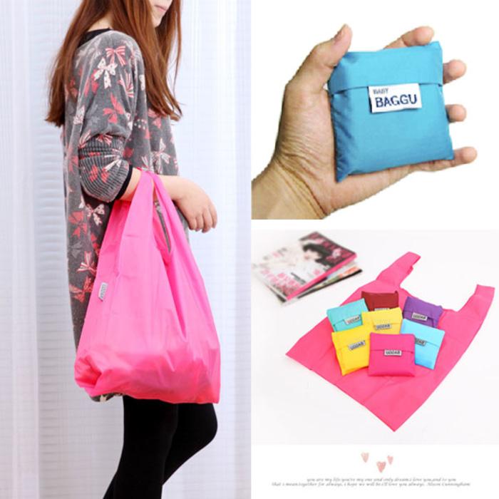 BW005 Baggu Bag Tas Belanja Lipat Shopping Bag Pengganti Kresek Shoppe