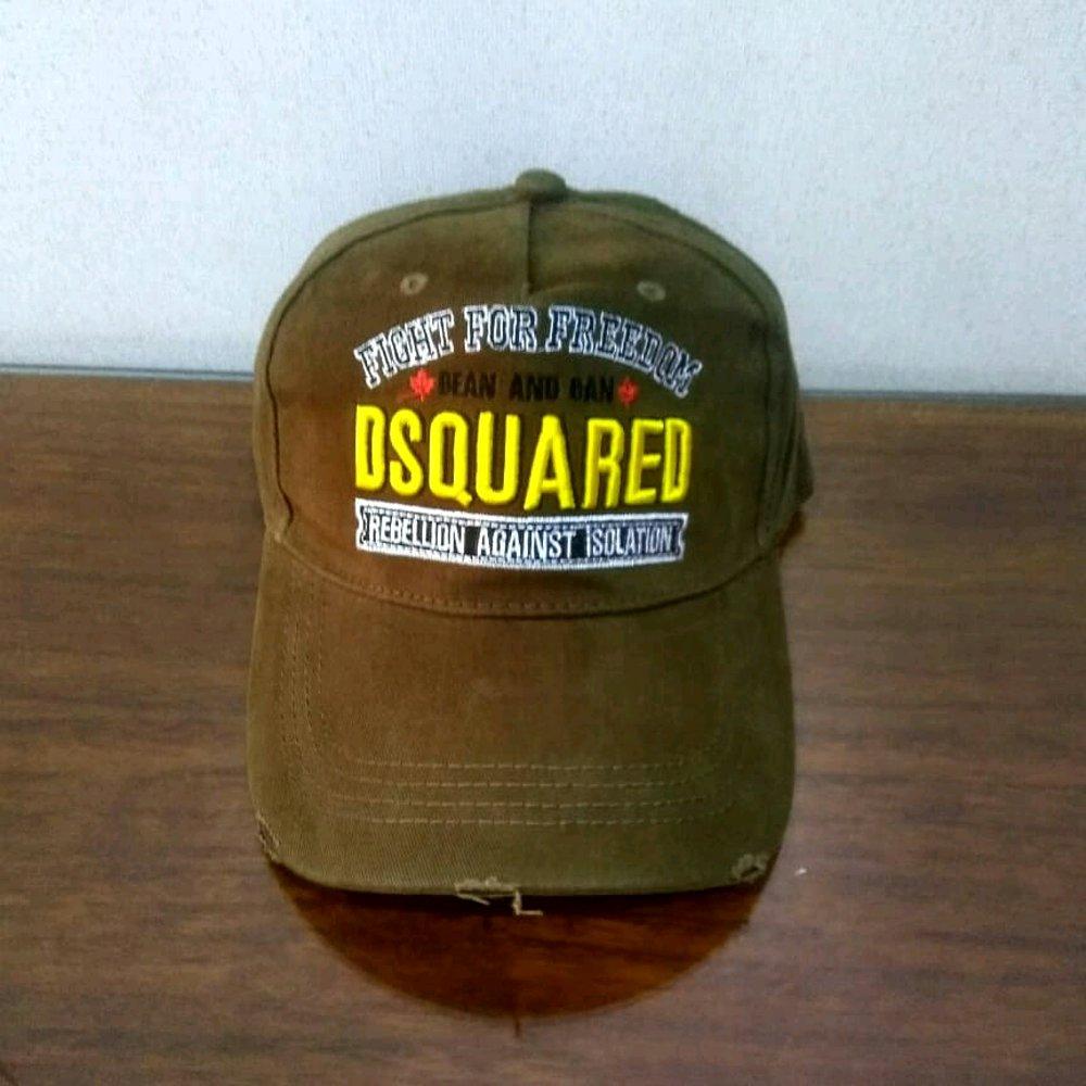 Topi Baseball Dsquared Import Italy Green di lapak Topi KanBaru topikanbaru