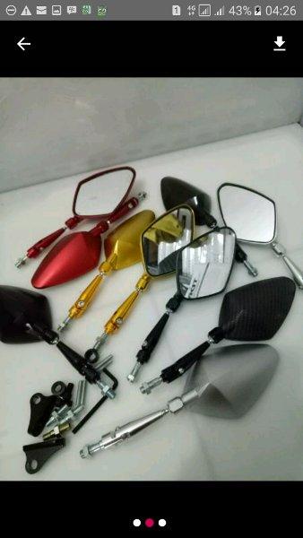 Agras Kaca Spion Sepion Yzf R25 Tomok Cnc Merah - Wiring 