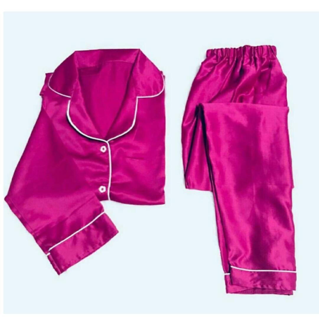 Moscow Piyama Satin Laudya(lengan panjang)