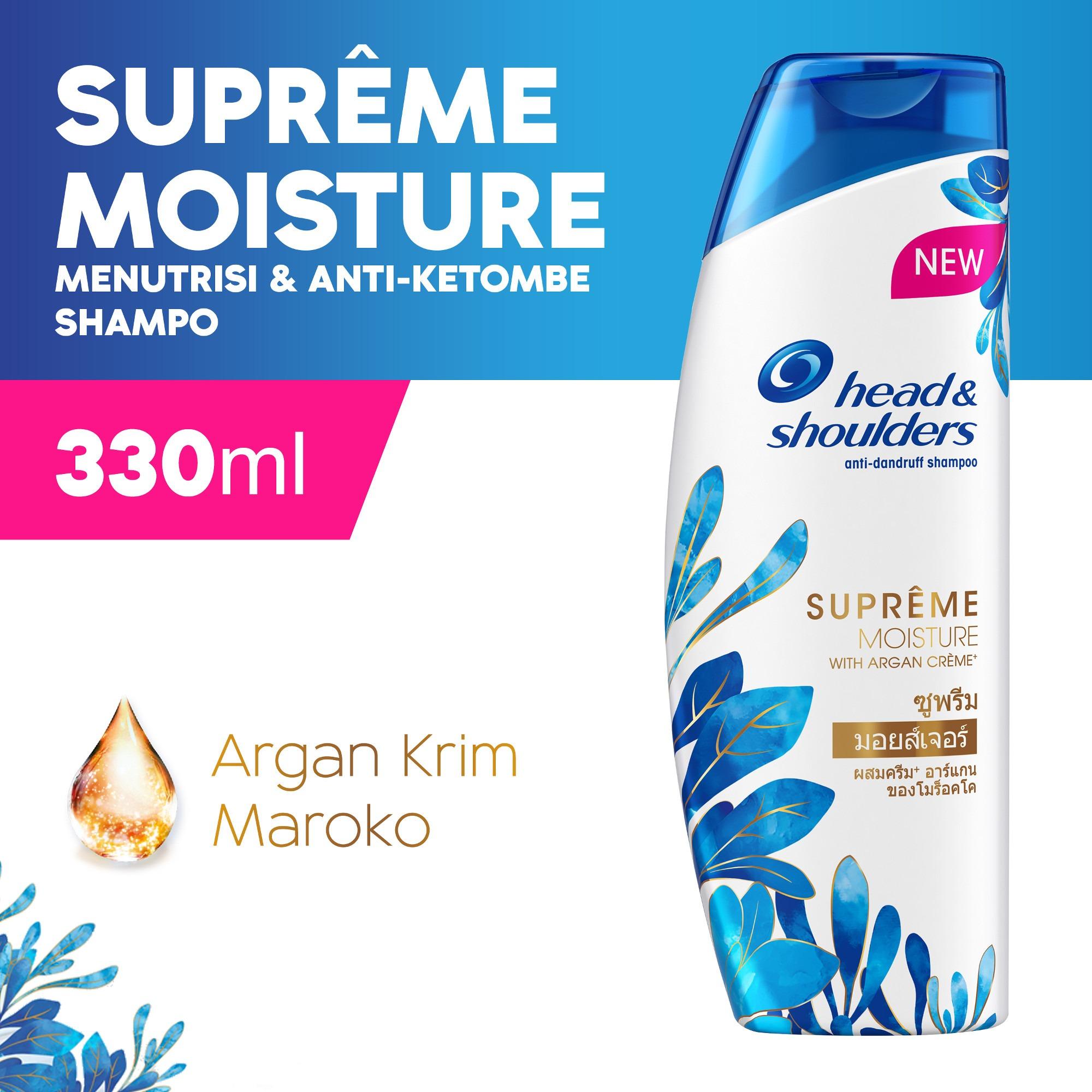 Head & Shoulders Shampo Supreme Moisture Anti-Ketombe 330ml