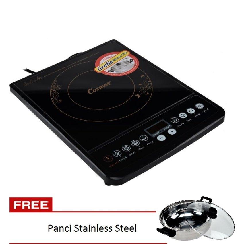 COSMOS KOMPOR LISTRIK INDUKSI CIC 996 + FREE PANCI STAINLESS UTM E 102