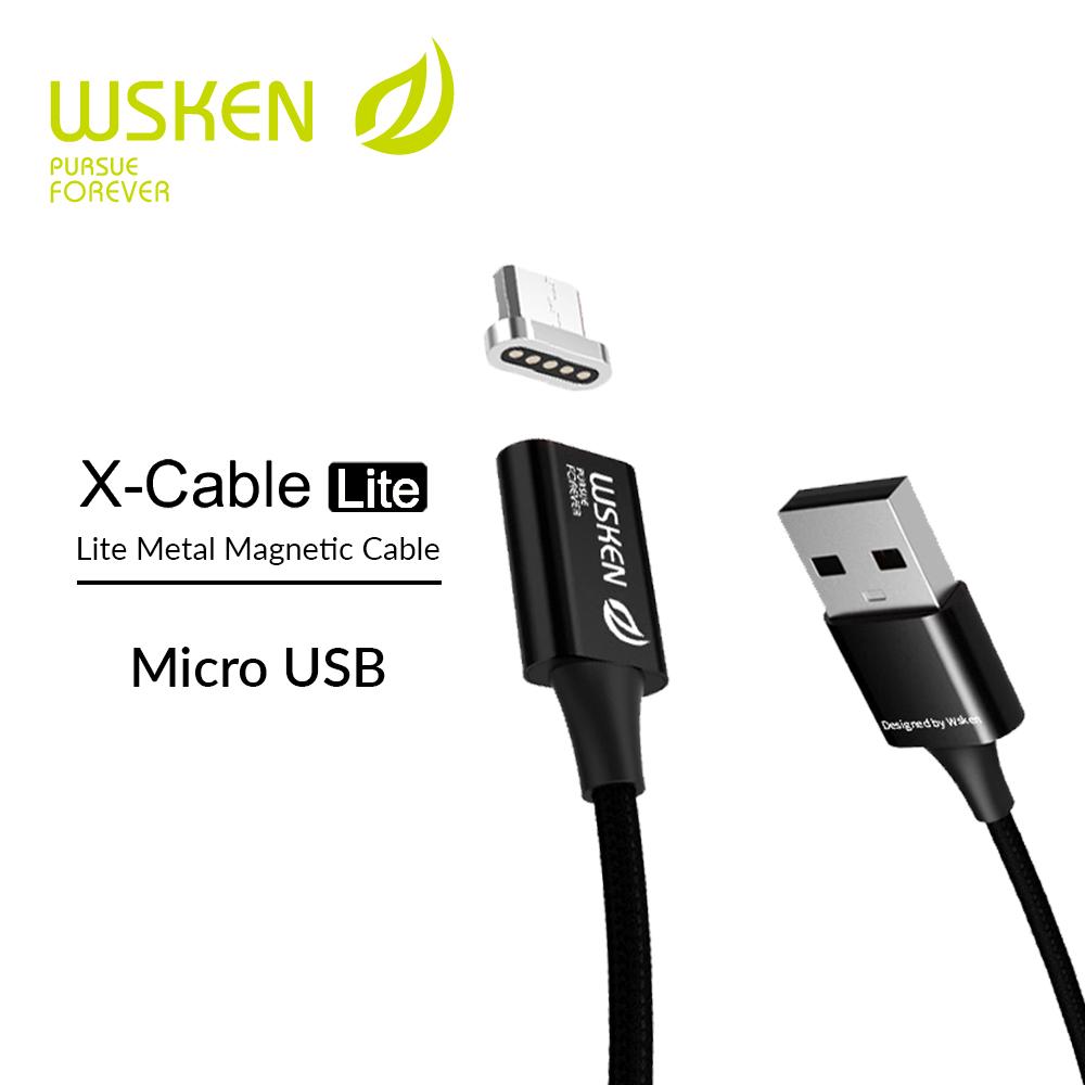 WSKEN - LITE Micro USB Metal Magnetic Cable for All Android Gadget