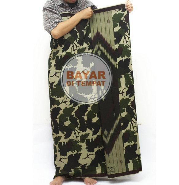 SARUNG TENUN KHAS PRABOWO MOTIF LORENG SARUNG COMANDO UNIK ALAT SHALAT IBADAH TUMANINAH SARUNG GAUL SARUNG LORENG MOTIF ABRI TENTARA