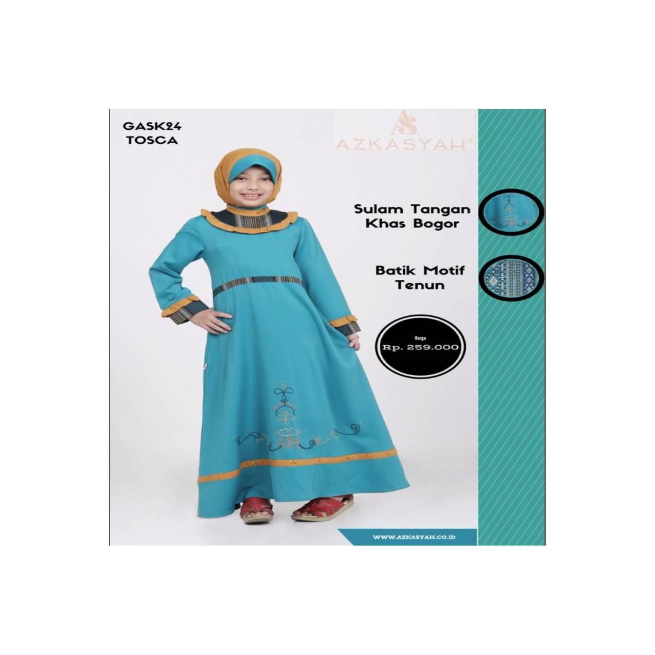 GAMIS ANAK AZKA GASK24 TOSCA