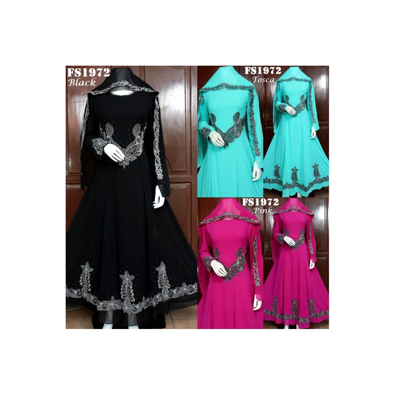 Baju Pesta Nafisah + Kerudung FS1972