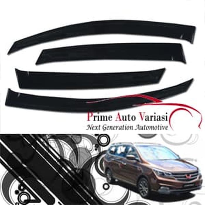Talang Air Mobil Wuling Cortez - Car Side Visor Wuling - Model Slim