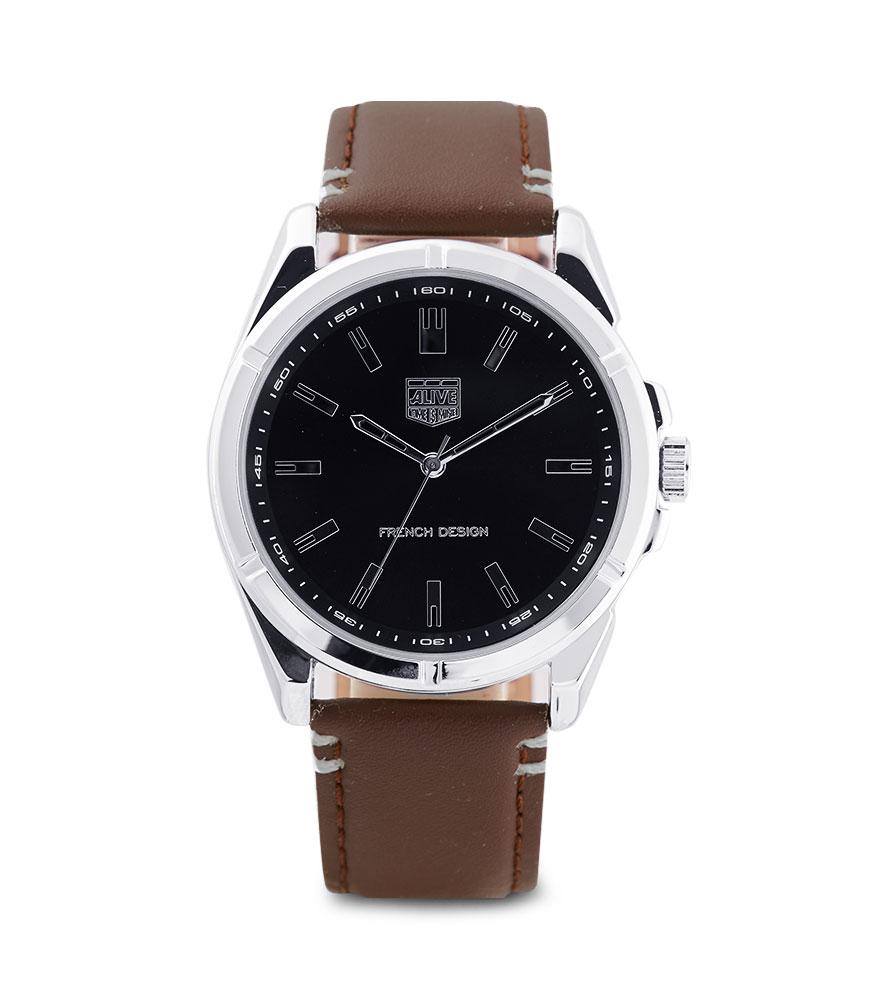 Alive Jam Tangan Pria Nara Brown-GPU1075B7