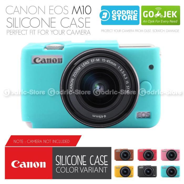Godric Silicone Canon EOS M10 Silikon Case / Sarung Silicon Kamera Mirrorless
