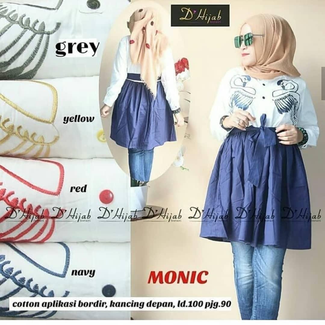 ... Pro Reeva 3in1 Black. Source · Baju Original Monic Baloteli Atasan Wanita Muslim Fashion Terbaru Pakaian Cewek Lengan Panjang Blouse Modern Simple