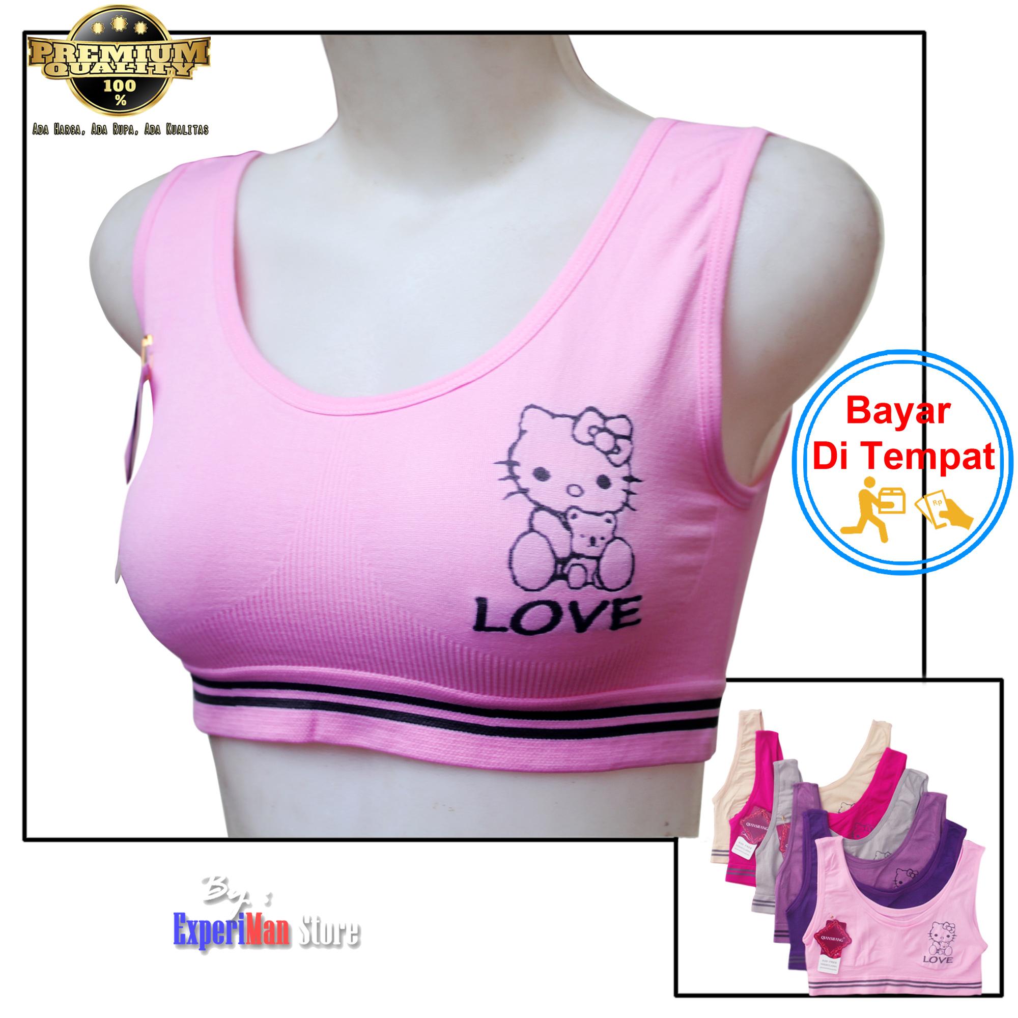 3 Pcs Miniset Remaja Spandex Korea Bahan Rajut tanpa jahitan