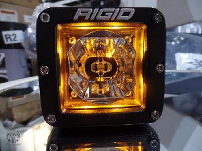 Rigid Industries Radiance Pod LED 3 Inch Amber Kuning L Terbagus