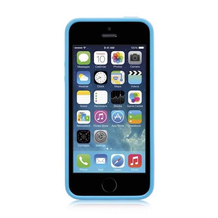 Casing / Cover Joop Soft Bumper iPhone 5/5S/5SE Free ScreenGuard Original - Blue Original Murah