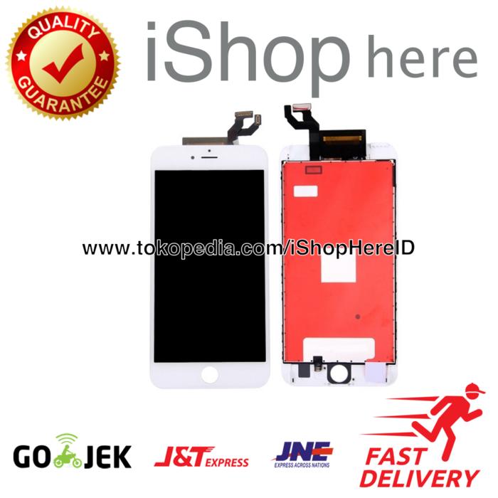 Harga Spesial!! Premium Quality Layar Lcd Iphone 6S Plus & Touchscreen. Ori Original - Putih - ready stock