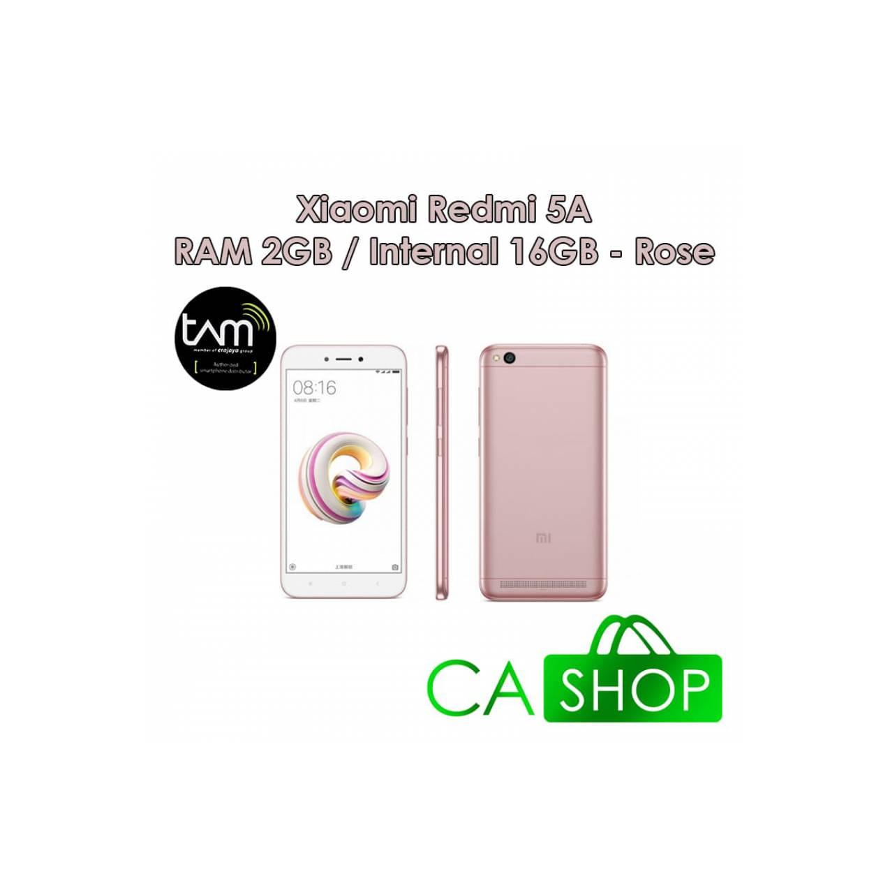 Xiaomi Redmi 5A 2/16 - Rose - Baru NEW - Resmi TAM