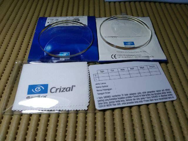 DISKON lensa minus - lensa essilor crizal alice - lensa kacamata minus TERMURAH