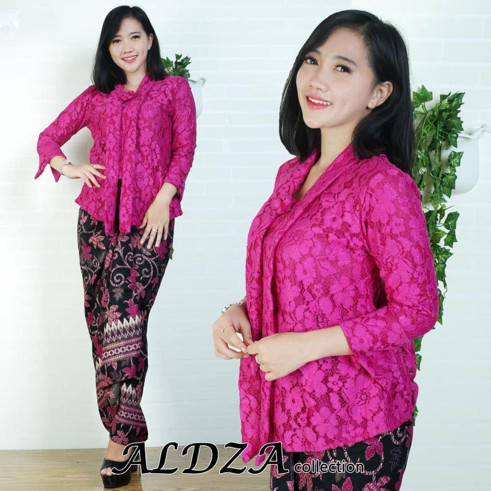 Setelan Kebaya baju batik tradisioanal/kebaya modern/kebaya kutu baru floy brukat/kebaya brukat furing/kebaya wanita/kebaya modern terbaru