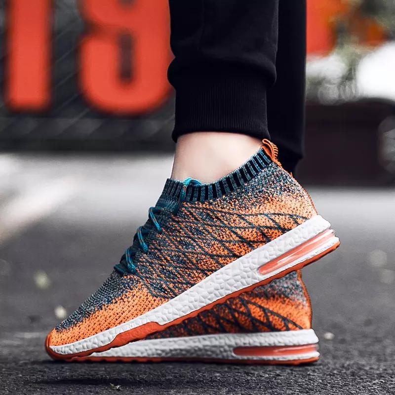 YEALON Super Cool Sneaker Pria Menjalankan Sepatu untuk Pria Krasovki Pria Sock Dart Berlari Sepatu Olahraga Run Sneaker Sneaker Man'S Jogging-Intl