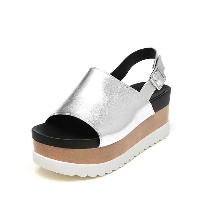 Kotak Sandal Summer Lemari Sepatu Bertumit Tinggi Sepatu Wanita Gesper Huruf Yi