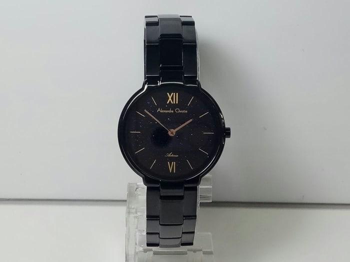 ALEXANDRE CHRISTIE AC 8410 WANITA FULL BLACK ORIGINAL