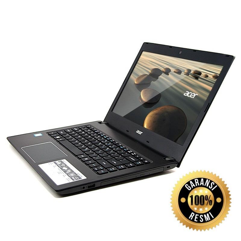 RESMI ACER E5 475G-31TQ - Core i3-6006 - Ram 4GB - Hdd 500GB - win10 - GREY
