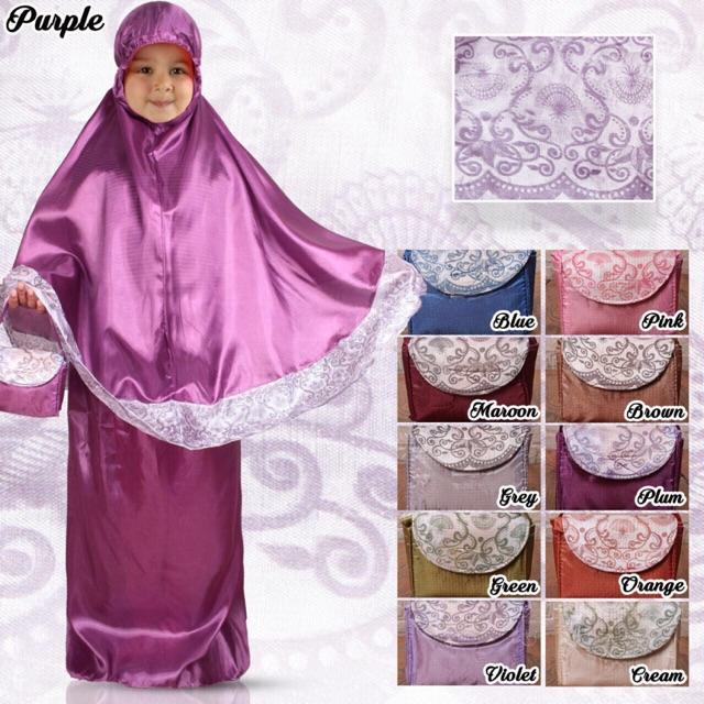 Mukenah batik anak ()
