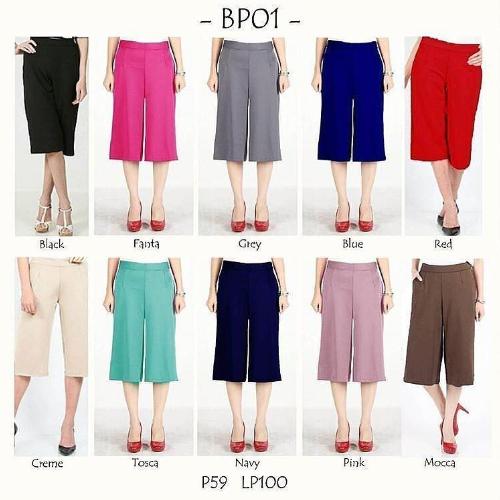 Celana pendek kulot wanita jumbo short pant Diasa