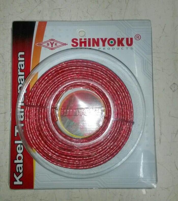 Popularitas Terlaris Speaker Aktif Kabel Speaker Transparant Shinyoku 2x30 20 Meter