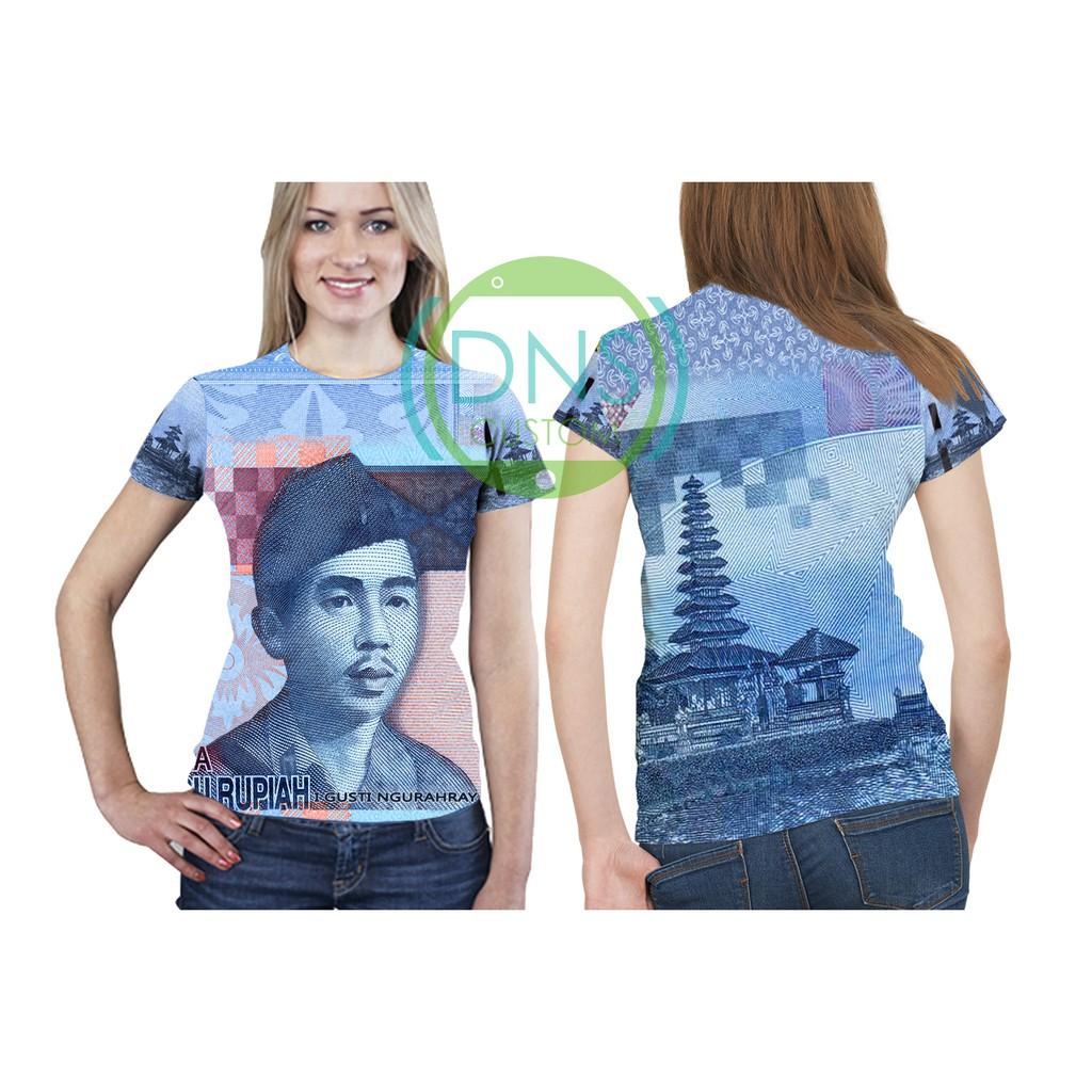 Kaos Uang 50Ribu Rupiah New Gokil