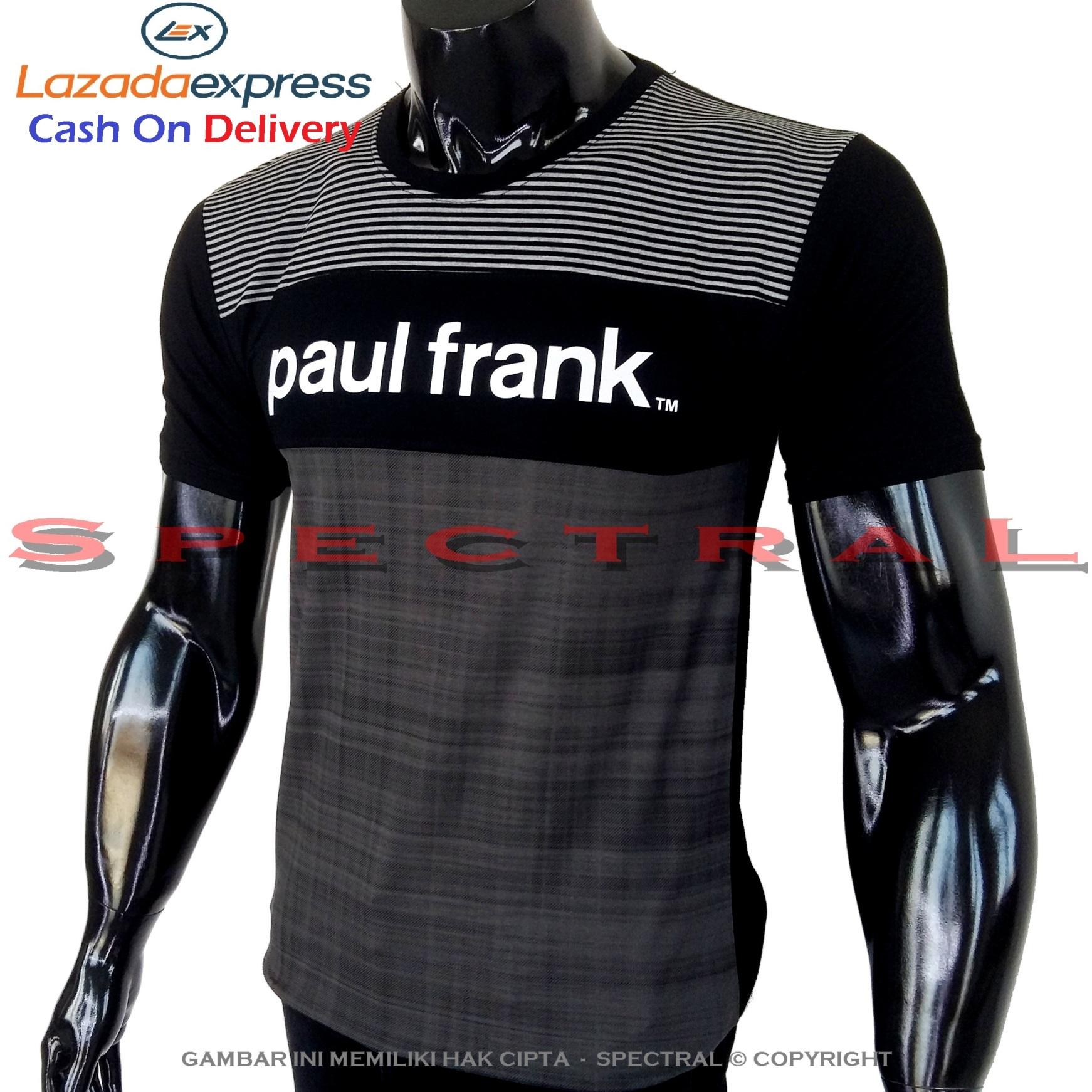 Spectral - Kaos Distro PAUL FRANK Soft Rayon Viscose Lycra Pola M Fit To L Simple Fashionable Tidak Pasaran Kombinasi Garis Motif Art Visual