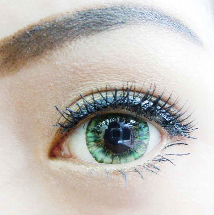 Promo Acessoris Warna Mata Softlens Vivian Green Hijau Natural