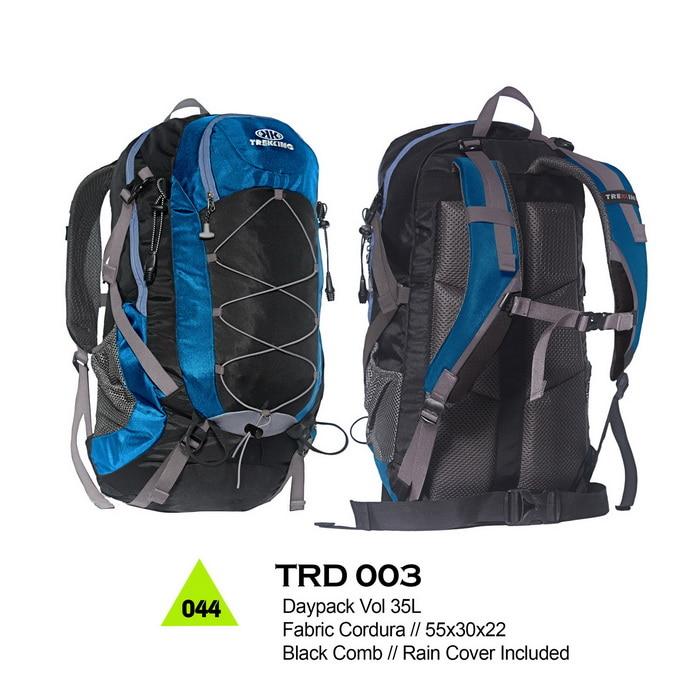 Promo Tas Daypack Ransel Carrier 35 Liter untuk Camping Mdl Dueter Rei Eiger Diskon