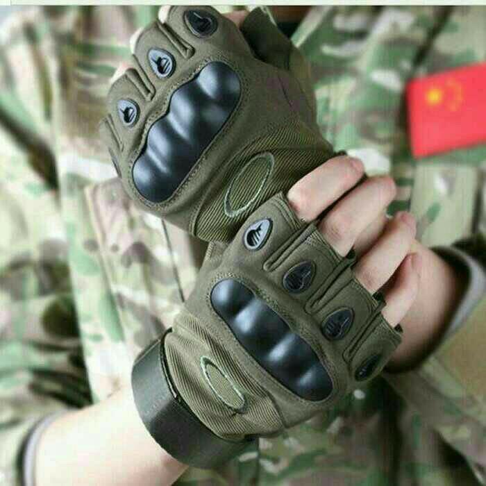 TERLARIS!!! SARUNG TANGAN OKLAY TACTICAL ARMY IMPOR OAKLEY - 0d9Fx6