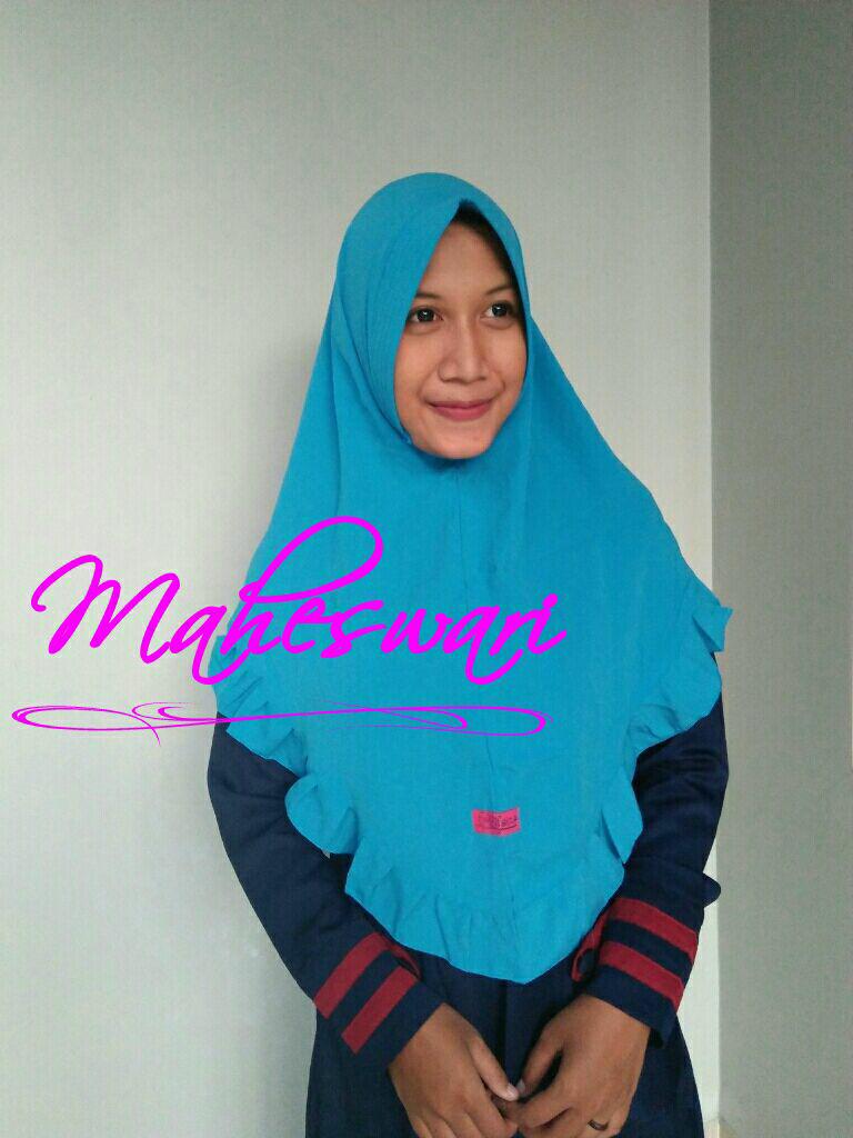 Jilbab rempel langsung dari konveksi