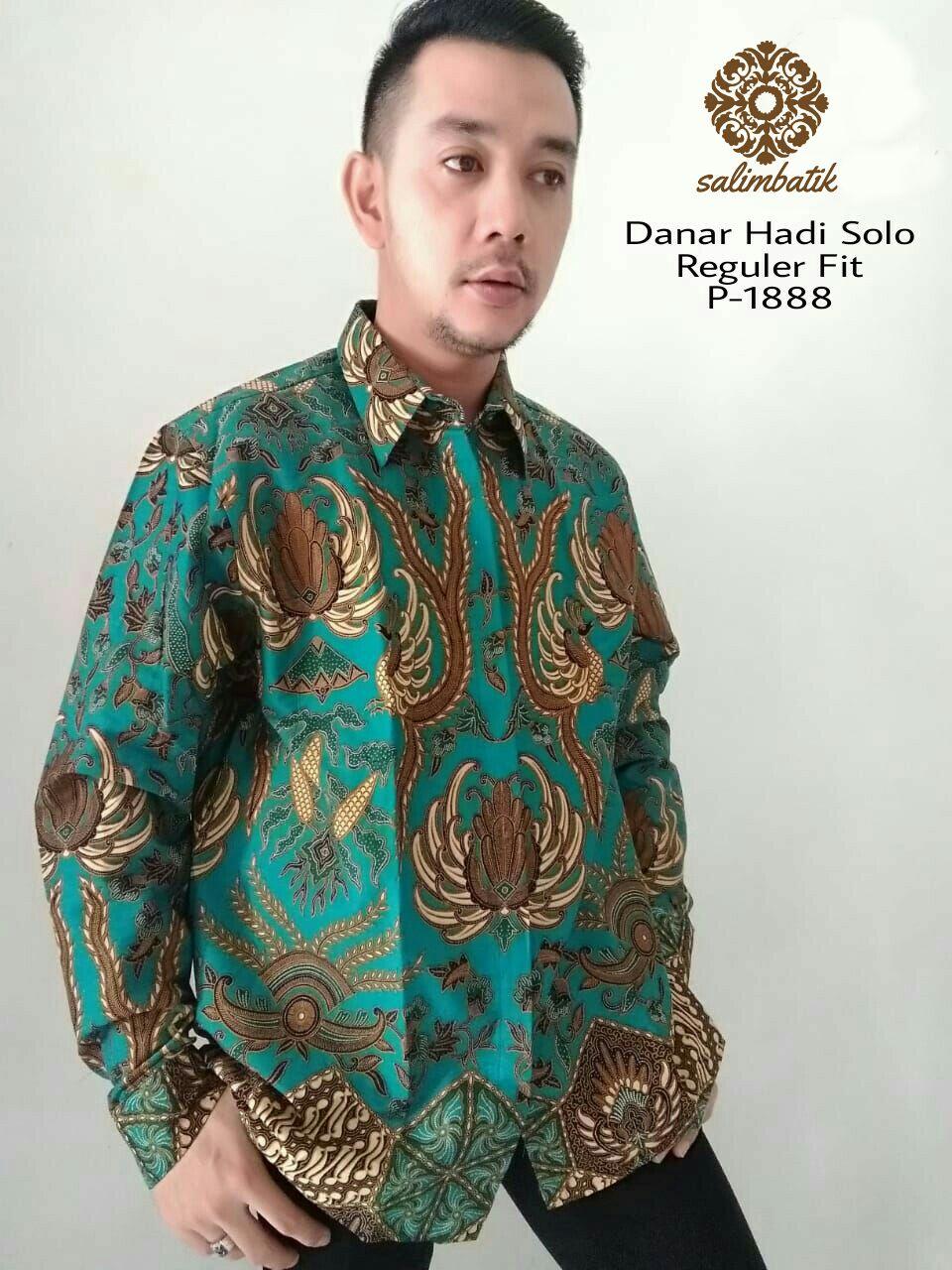 Danar Hadi Kemeja Batik Reguler Fit 1888