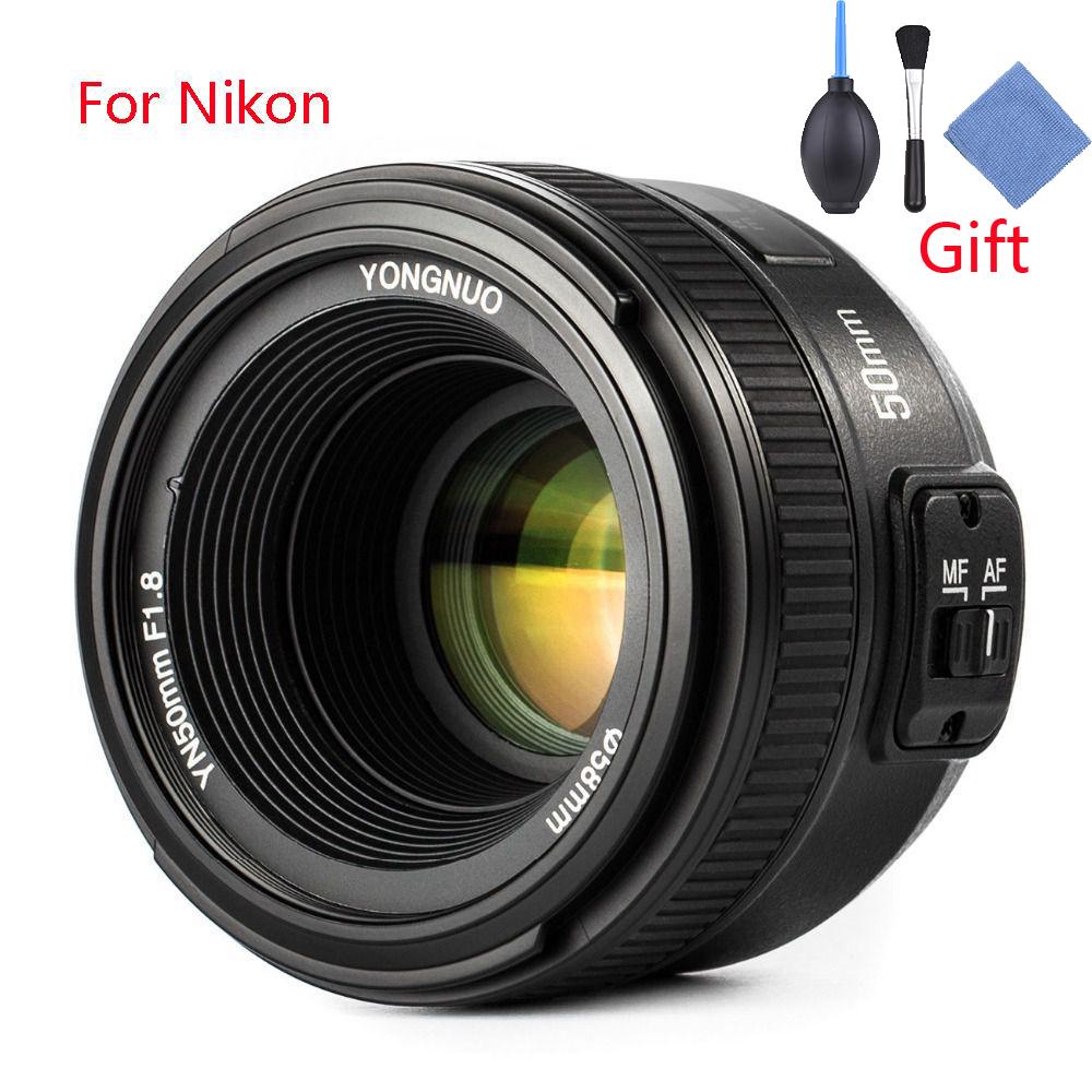 YONGNUO YN50MM F1.8 Large Aperture Auto Focus Lens for Nikon DSLR ,50mm f1.8 lens