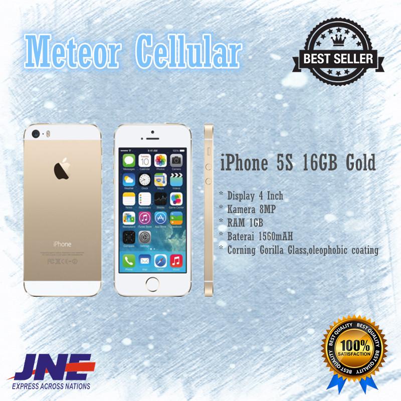 Apple iPhone 5S - 16GB - Gold - Garansi 1 Tahun Original