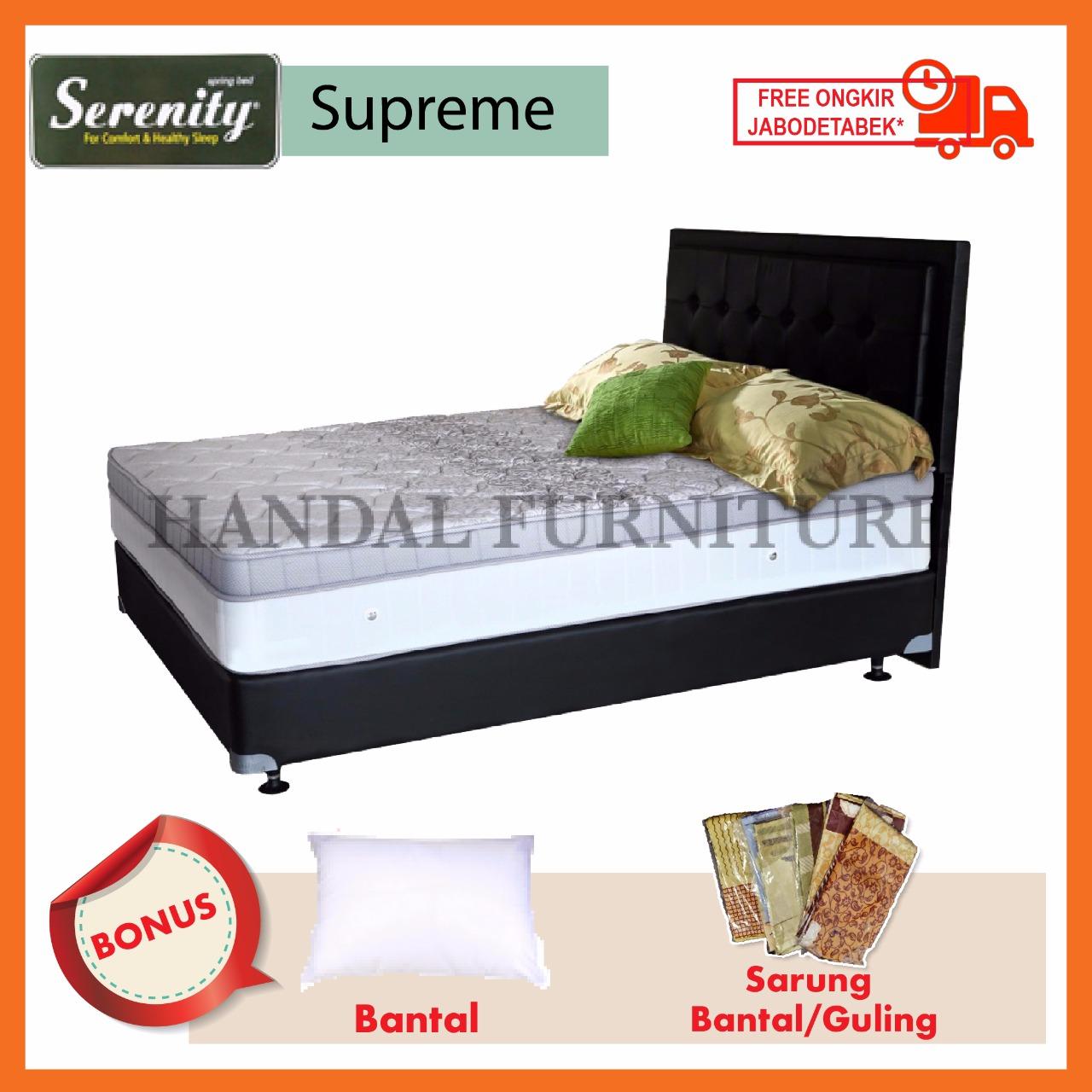 Serenity Set Kasur Spring Bed Supreme 200x200