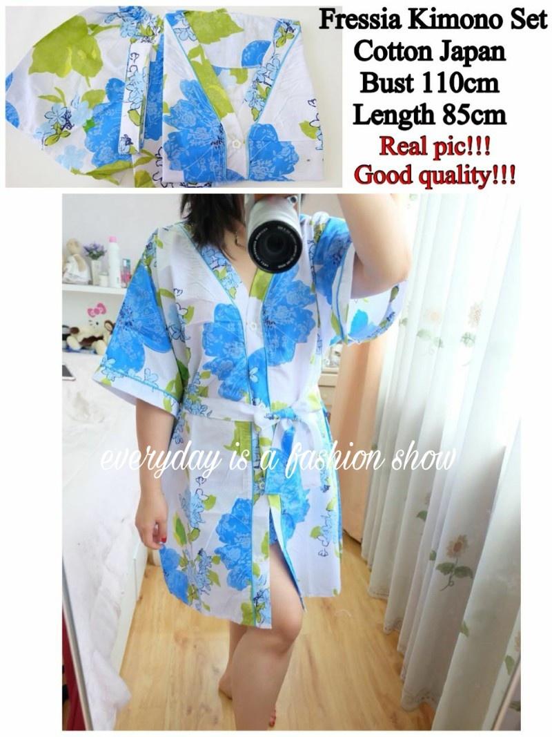 NOVALSTORE - BAJU TIDUR // SLEEPWEAR // PIAMA // KIMONO //PIAMA KATUN JEPANG LUCU DEWASA BANYAK VARIASI WARNA