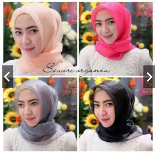 Square Organza Hijab / Organdi Hijab Square