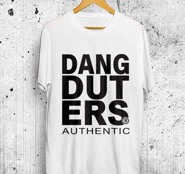 Kaos Distro Musik Dangdut DANGDUTERS AUTHENTIC Baju Tshirt Kualitas Premium - 058